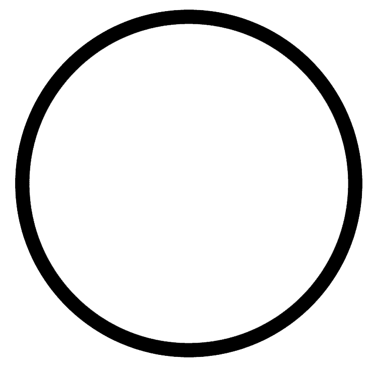 Imagem de um circulo (forma geometria)